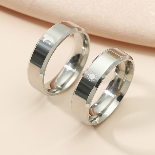 Regalo De Boda Redondo A La Moda En Forma De Anillo Para Par