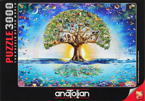 Anatolian Puzzle - Árbol De La Vida, Rompecabezas De 3000 Pi