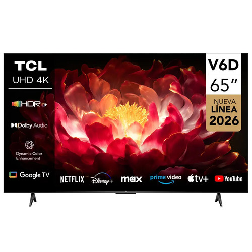 Smart TV TCL 65" UHD 4K V6D