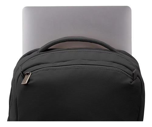 Mochila Samsonite Better Than Basics Para Laptop 15.6 21l Recycled Smart Sleeve Viaje Trabajo Compartimentos Acolchados Bolsillos Laterales Black Samsonite