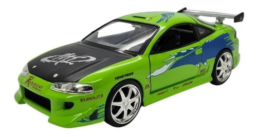 Miniatura Mitsubishi Eclipse 1995: Rápido y furioso 1:32