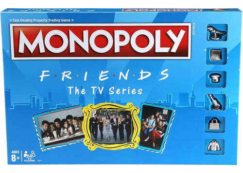 Monopoly: Friends The Tv Series Edition Juego De Mesa