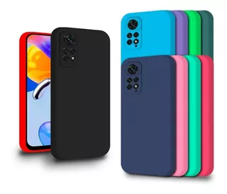 Capa Capinha Para Redmi Note 11 / 11s Silicone Aveludado