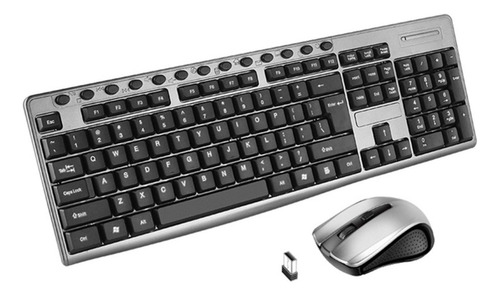Kit De Teclado Y Ratón Portátil, Mini Teclado Com