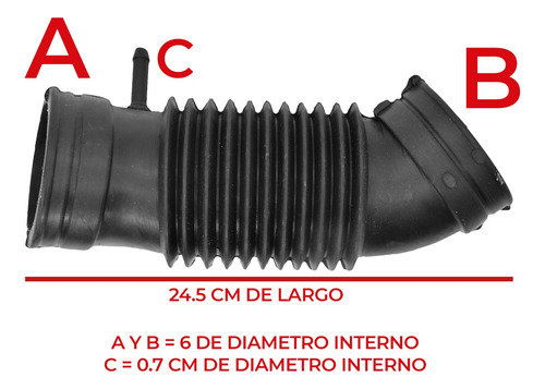Manguera Filtro De Aire Ford Fiesta 1.6l 2011-2019