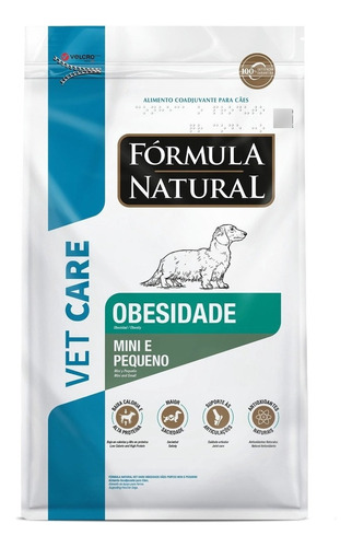 Ração Fórmula Natural Vet Care Obesidade R.mini/peq 10,1kg 