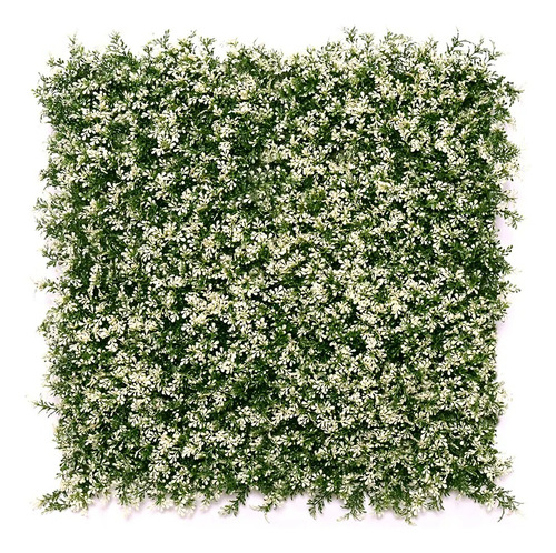 Jardín Vertical Muro Verde Artificial White Veil 25x25