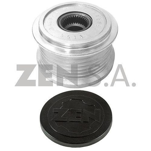 Polea De Alternador 7pk Con Embrague Toyota Land Cruiser 3.0