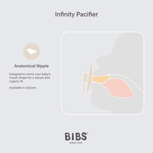 Paciente Anatómico De Bibs Infinity 2-pack, Sin Succión De S