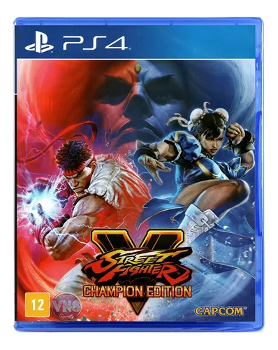 Jogo PS4 Luta Street Fighter 5 V Champion Edition Lacrado - Capcom