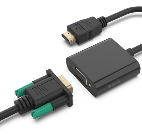 Imagen 5 de 9 de Cable Hdmi A Vga Convertidor Adaptador Pc Tv Monitor + Audio