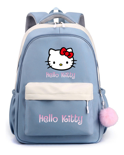 Lindo Bolso De Escuela Primaria Con Estampado De Hello Kitty