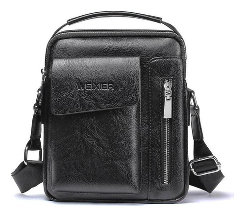 Hombres Bolso De Moda Crossbody De Cuero Bolso Mensajero Hom