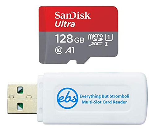 Tarjeta De Memoria Sandisk Ultra Microsd De 128 Gb Funciona 