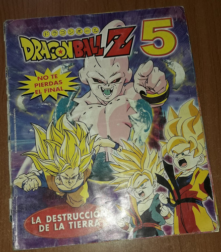 Album De Figuritas Dragon Ball Z 5 Tiene 186 Figuritas 