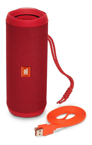 Jbl Flip 4 Portátil Bluetooth Rojo Parlante Speaker Wireless