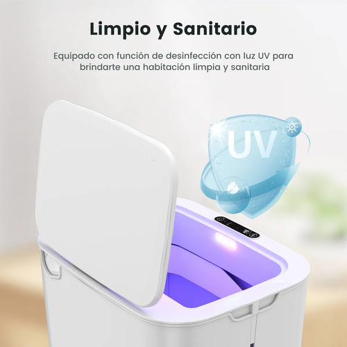 18l Recargable Sensor Inteligente Cubo De Basura Para Cocina