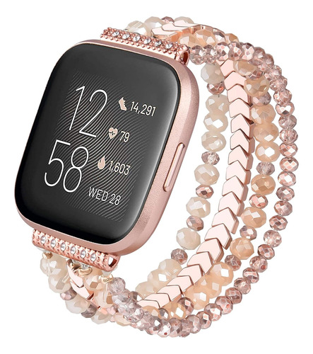 Cagos Lindo Pulsera Compatible Con Fitbit Versa 2/fitbit Ver