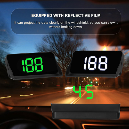 Cabezales De Parabrisas Con Pantalla Led Para Coche Con Proy