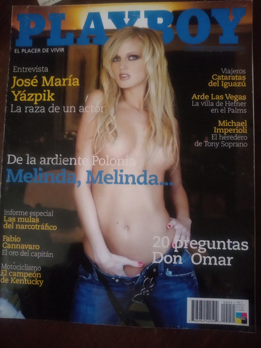 Melinda En Revista Playboy Enero 2007 Jose Maria Yazpik