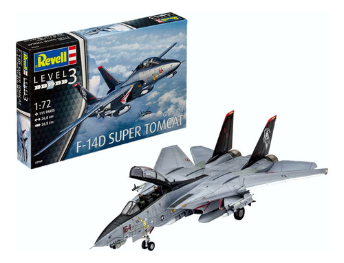 F-14d Grumman Super Tomcat - Escala 1/72 Revell 03960