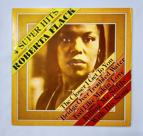 Vinil Compacto Roberta Flack 4 Super Hits