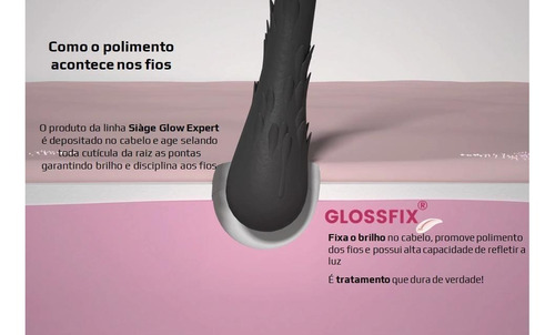 Kit Combo Siàge Glow Expert Eudora Shampoo + Condicionador