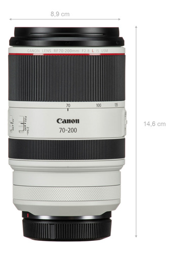 Lente Canon Rf 70-200mm F/2.8l Is Usm Com Parasol