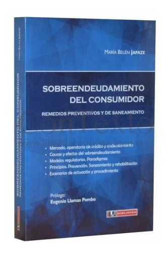 Sobreendeudamiento Del Consumidor - Japaze, Maria B