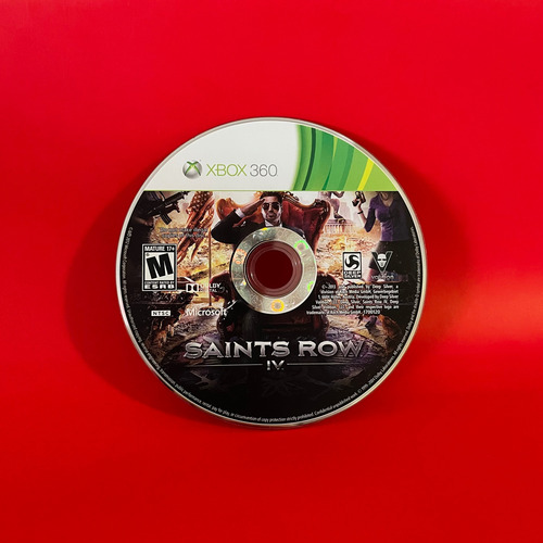 Saints Row 4 Commander In Chief Edition - Xbox 360 (Usado)