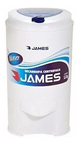 Secarropas Centrifugadora James 5.2kg Centrifugador