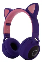 Comprar Auriculares Bluetooth 5.0 Con Orejas Gato Niños, Plegables