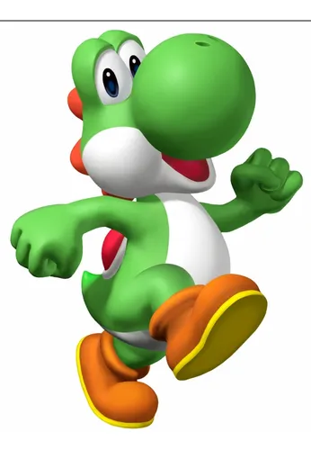 3 Displays Mário Bros, Yoshi 90cm Cada, Mdf 3mm -toten 3 Displays Mário Bros, Yoshi 90cm Cada, Mdf 3mm -toten