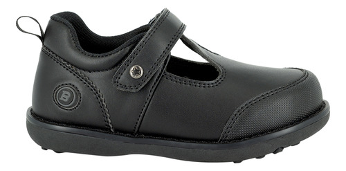 Zapato Escolar Bonete Negro Bamboo