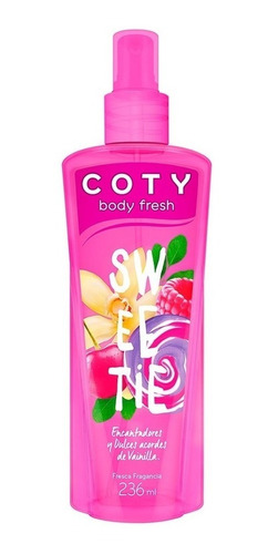 Fragancia Corporal Coty Body Fresh Sweetie