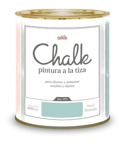 Pintura Tizada Chalk Azul Soñado 0.89 Lt