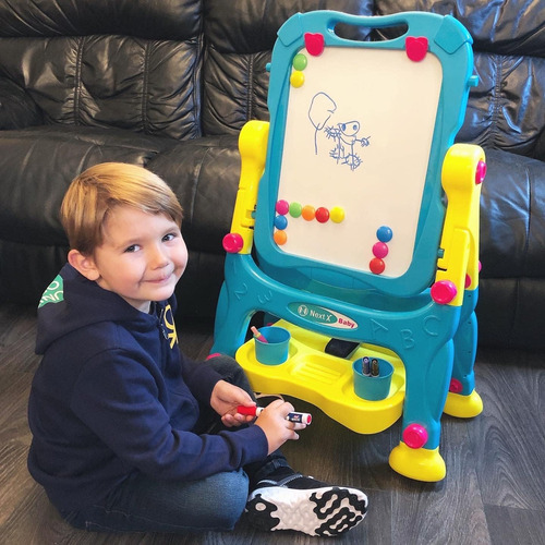 Caballete De Arte Grande Para Niños, Caballete De Doble Cara