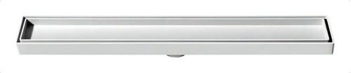 Ralo Linear Invisível 5x50cm Seca Piso Porcelanato Branco