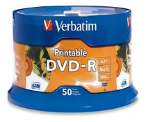 Comprar Disco Verbatim Dvd 95136 Virgen 16x 4.7gb 50 Discos \u002Fv \u002Fvc