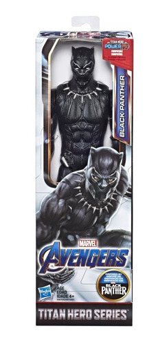 Muñeco Avengers Titan Hero Black Panther 30cm Rex