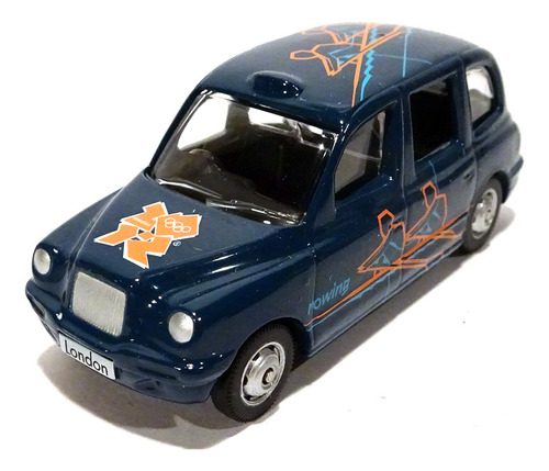 Taxi Tx4 2012 Azul Olimpia De Londres 1/64 Corgi