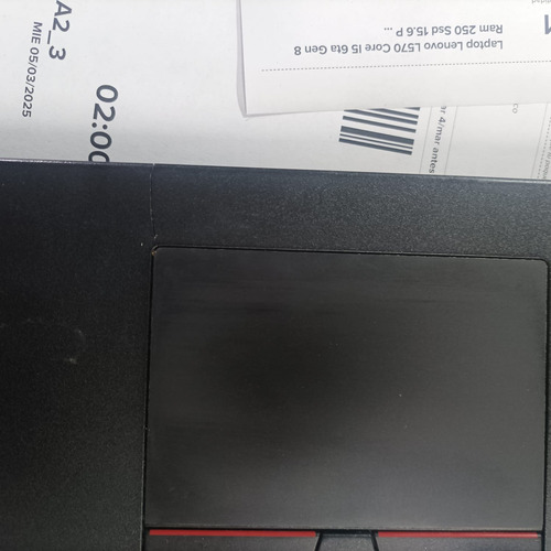 Laptop Lenovo L580 Core I5 8va Gen 16 Ram 250 Ssd 15.6 P Negro (Reacondicionado)