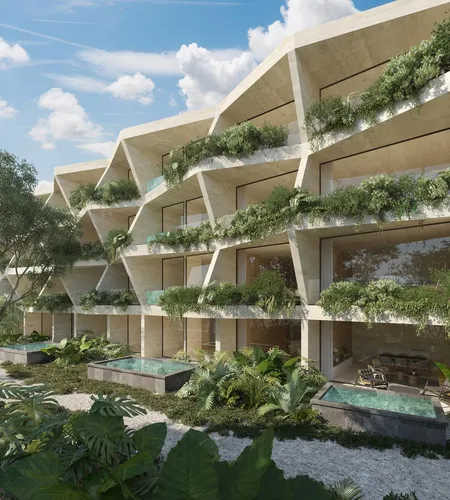 Villa Para Renta Vacacional En Tulum Con Alberca Privada, 3 Habitaciones Y Acceso A La Playa