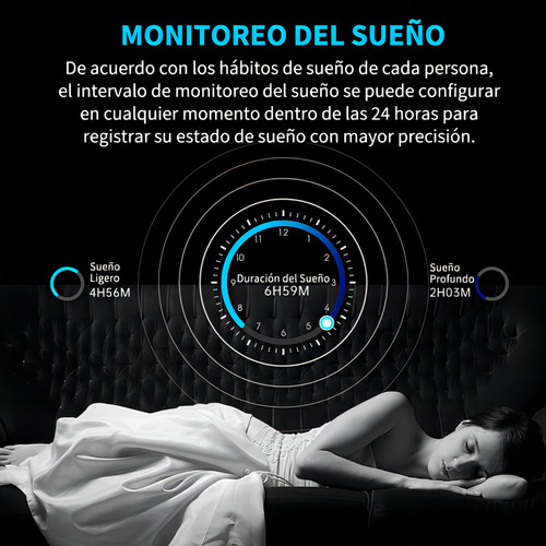 Smartwatch Iraml H5 1.83 Pantalla Táctil Completa Ip67 Resistente Al Agua, Detección De Oxígeno En Sangre, Detección De Frecuencia Cardiaca, Más De 100 Modos De Deporte, Bisel Negro, Negro Iram