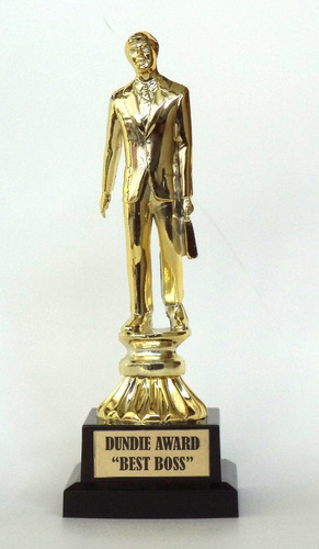 Troféu Dundie Award Masculino Ou Feminino (base P)