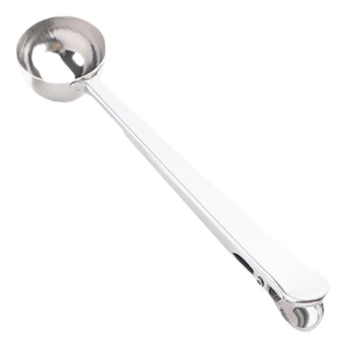 2 Cuchara Medidora Con Clip, Cuchara De Café De Acero