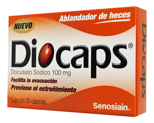 Diocaps Cápsulas 100 Mg, 30 Cápsulas