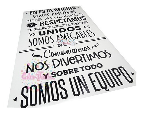 Vinilos Decorativos Oficinas Pared Frases Reglas Textos