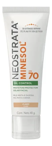 Neostrata Minesol Protetor Solar Facial Oil Control, Claro, FPS 7...