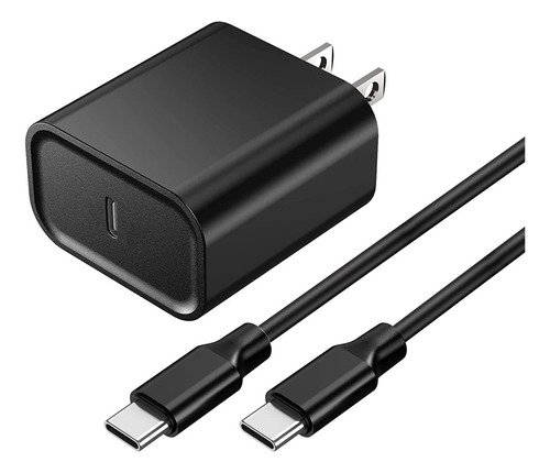 Cargador De Pared Rápido Usb C Pd De 18 W Para Samsung Galax